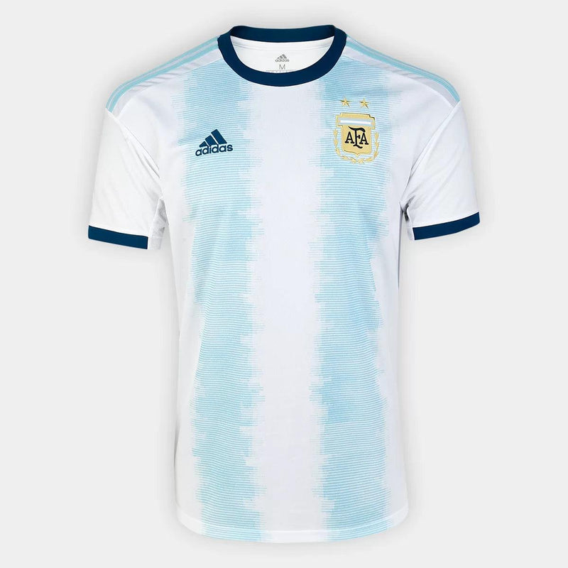 Camisa Seleccion Argentina 19/20 Adidas - Azul e Blanco