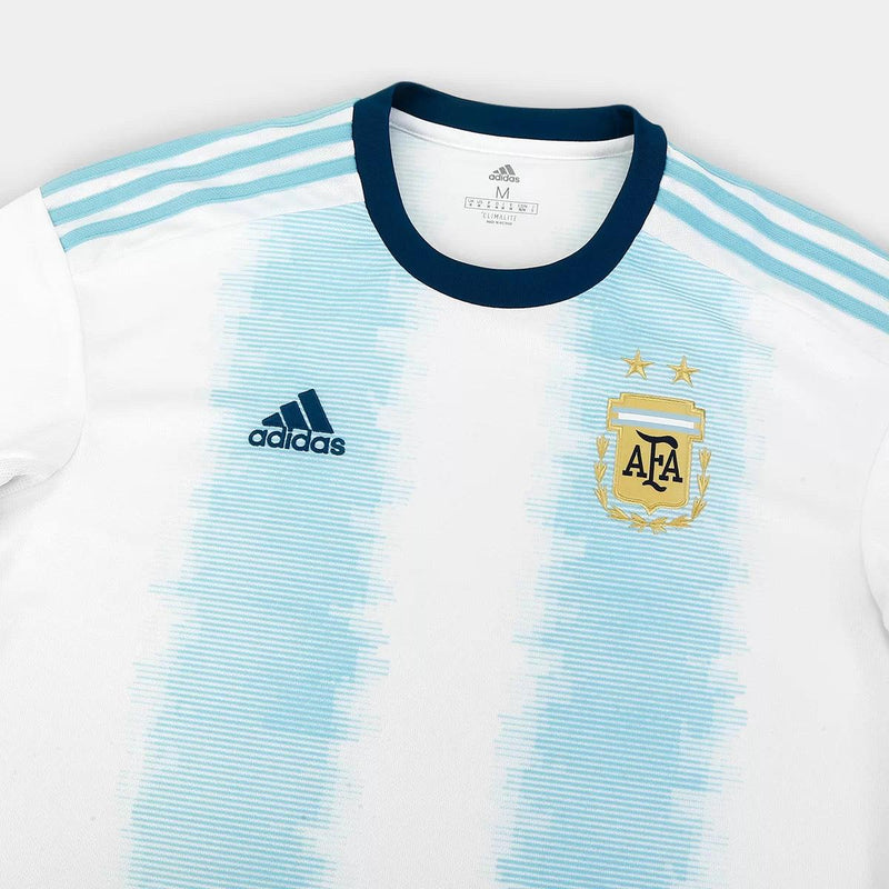 Camisa Seleccion Argentina 19/20 Adidas - Azul e Blanco