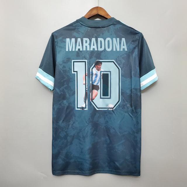 Camisa Seleccion Argentina II [Maradona 10] 21/22 Adidas - Azul Oscuro