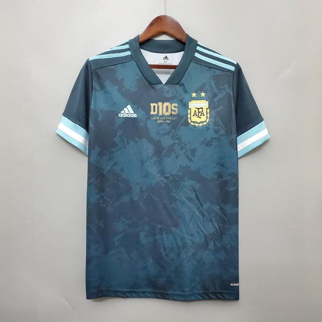 Camisa Seleccion Argentina II [Maradona 10] 21/22 Adidas - Azul Oscuro