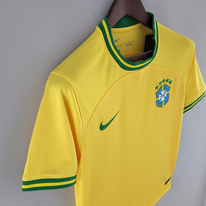 Camisa Seleccion Brasil 2022 Nike - Amarillo - Conceito Amarillo