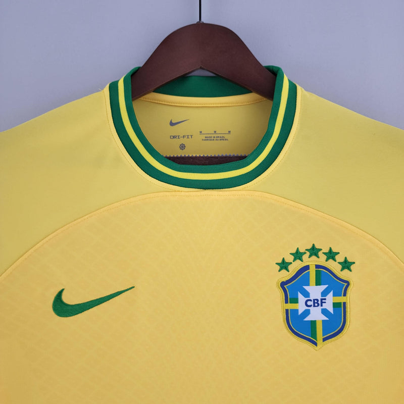 Camisa Seleccion Brasil 2022 Nike - Amarillo - Conceito Amarillo