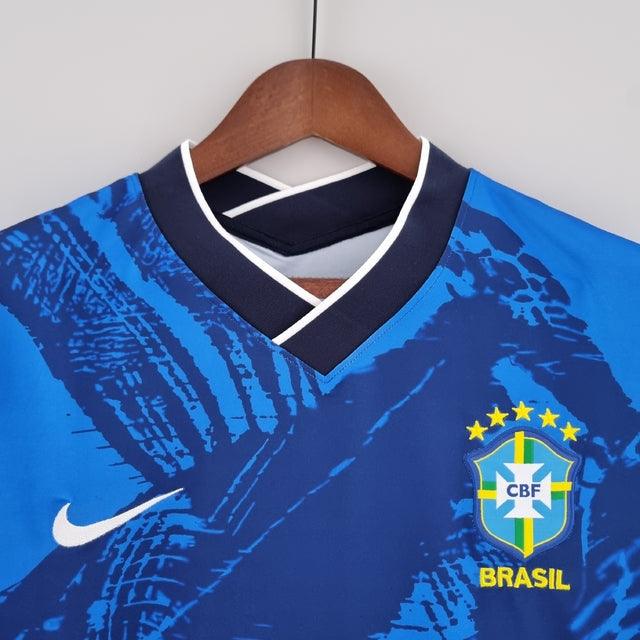 Camisa Seleccion Brasil 2022 Nike - Azul - Conceito Azul Oscuro