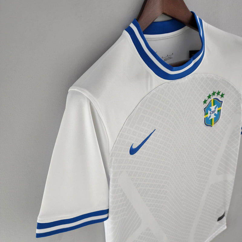 Camisa Seleccion Brasil 2022 Nike - Blanco - Conceito Blanco