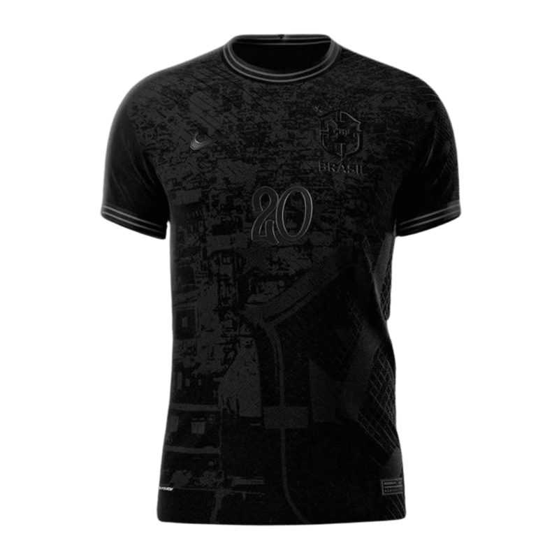 Camisa Seleccion Brasil 2022 Nike - Negro - Conceito  All Black