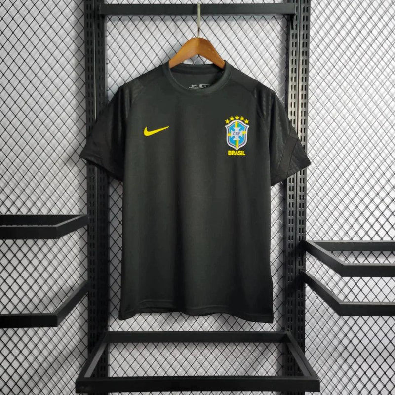 Camisa Seleccion Brasil Comissão Técnica Nike - Negro