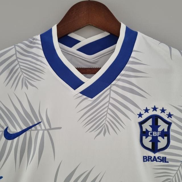 Camisa Seleccion Brasil Fourth 2022 Nike - Blanco - Conceito Floresta Amazônica