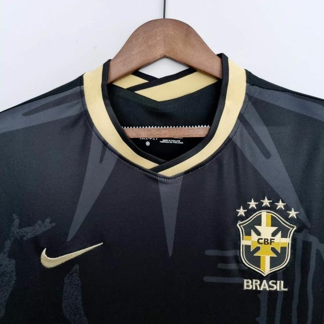 Camisa Seleccion Brasil Fourth 2022 Nike - Negro - Conceito Nordeste