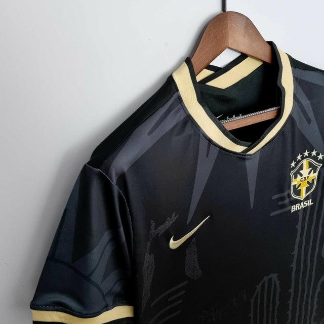 Camisa Seleccion Brasil Fourth 2022 Nike - Negro - Conceito Nordeste