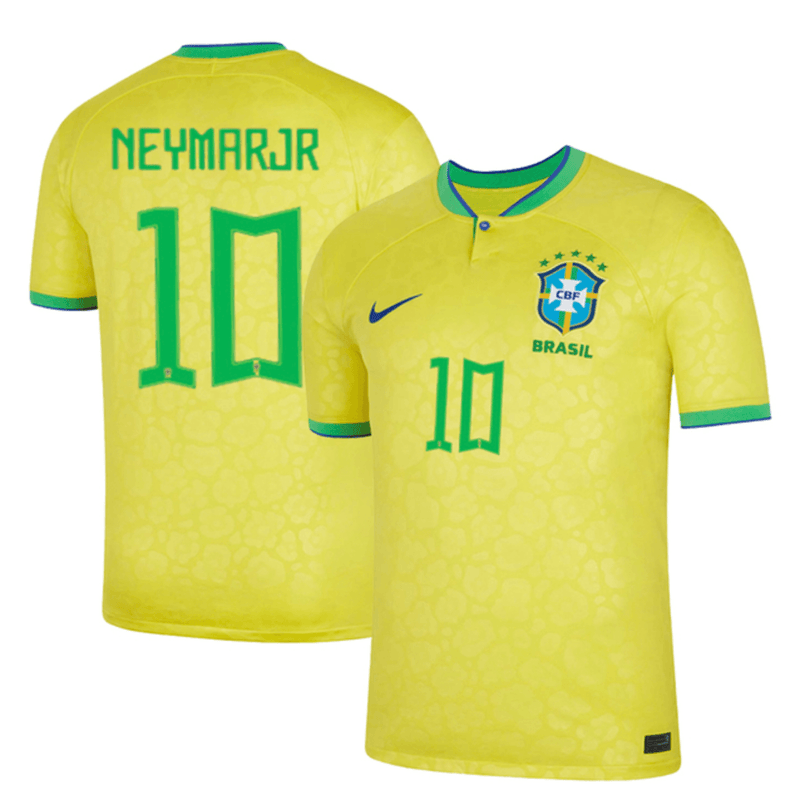 Camisa Seleccion Brasil I 22/23 Nike - Amarillo - Neymar Jr