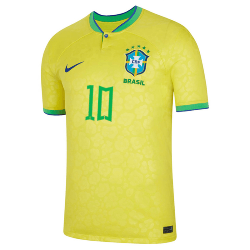 Camisa Seleccion Brasil I 22/23 Nike - Amarillo - Neymar Jr