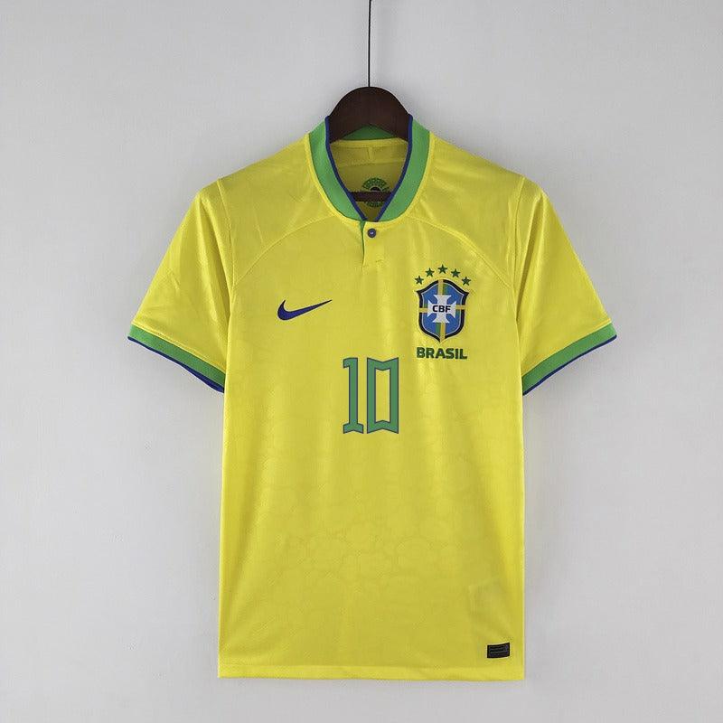 Camisa Seleccion Brasil I 22/23 Nike - Amarillo - Neymar Jr