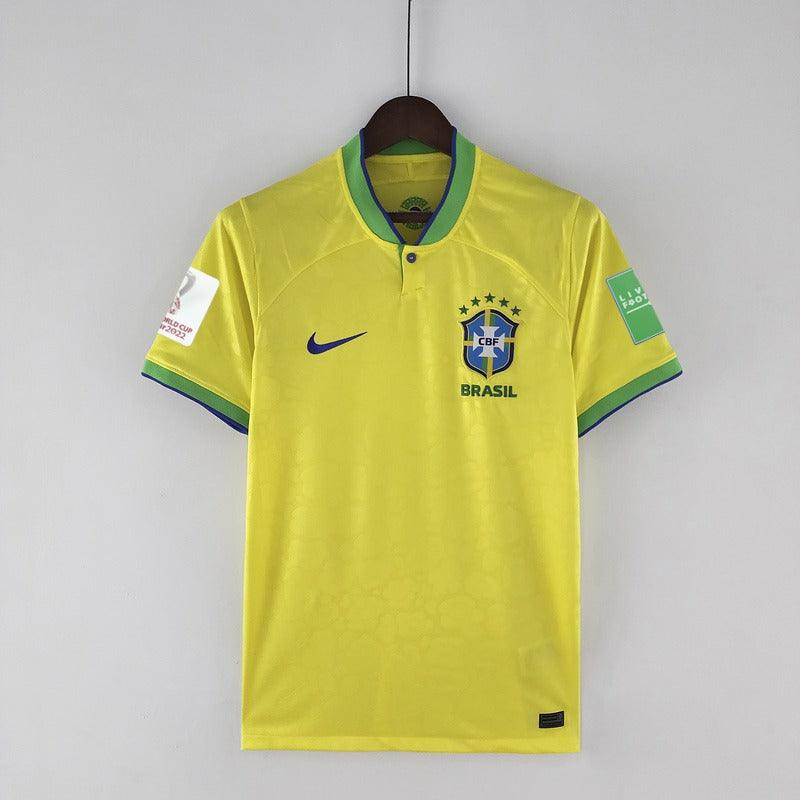 Camisa Seleccion Brasil I [Com Patch] 22/23 Nike - Amarillo