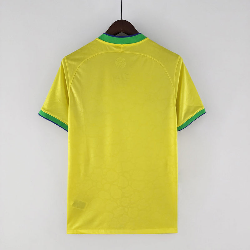 Camisa Seleccion Brasil I [Com Patch] 22/23 Nike - Amarillo