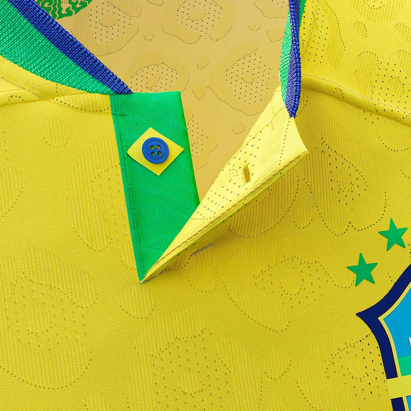 Camisa Seleccion Brasil I [Com Patch] 22/23 Nike - Amarillo