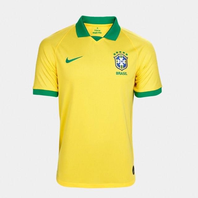 Camiseta Selección de Brasil 19/20 - Amarillo