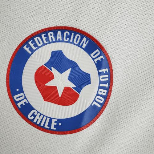 Camisa Seleccion Chile II 21/22 Adidas - Blanco