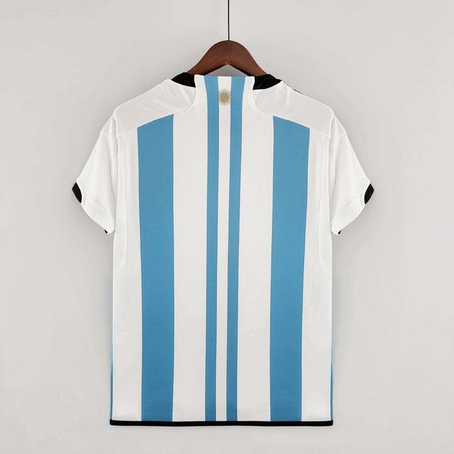 Camisa Seleccion da Argentina I 2022 Adidas - Azul e Blanco