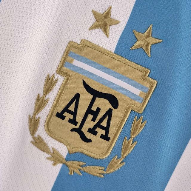 Camisa Seleccion da Argentina I 2022 Adidas - Azul e Blanco