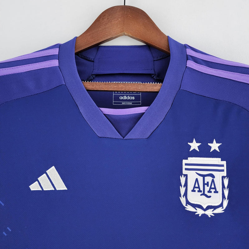 Camisa Seleccion da Argentina II 2022 Adidas - Roxo