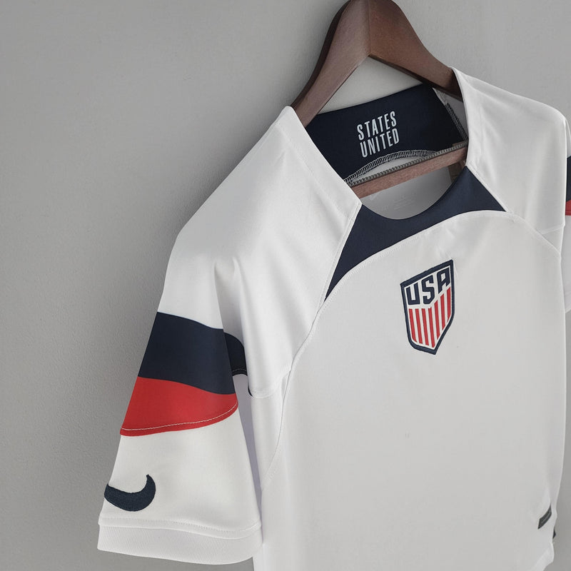 Camisa Seleccion Estados Unidos I 22/23 Nike - Blanco