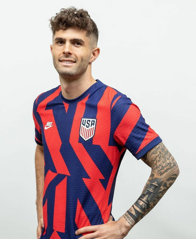 Camisa Seleccion Estados Unidos II 22/23 Nike - Azul y Roxo