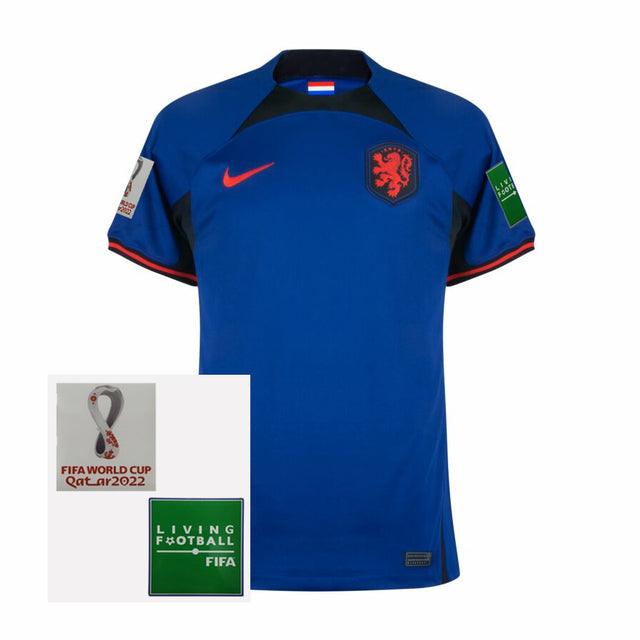 Camisa Seleccion Holanda II 2022 Nike [Com Patch] - Azul