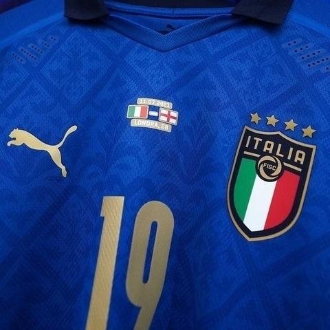 Camisa Seleccion Itália [Final Wembley] 2021 Puma - Azul