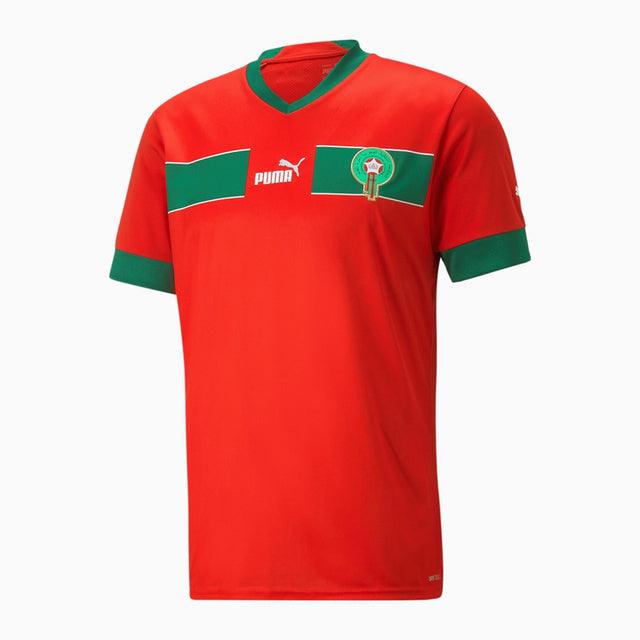 Camisa Seleccion Marrocos I 2022 Puma - Rojo