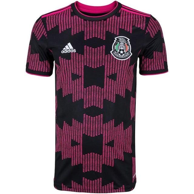 Camisa Seleccion México I 21/22 Adidas - Roxo