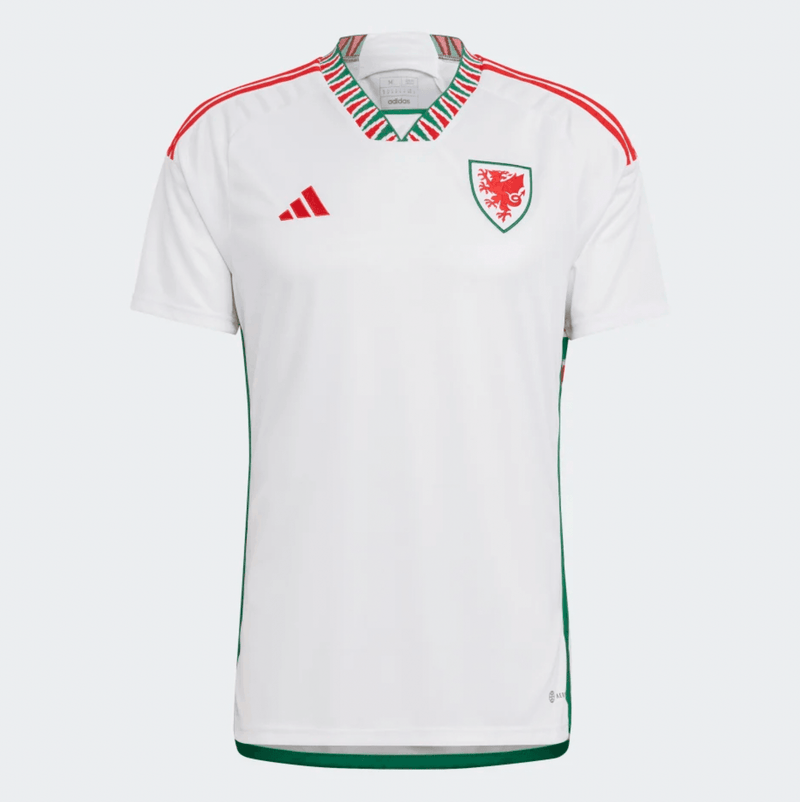 Camisa Seleccion Gales II 2022 Adidas - Blanco