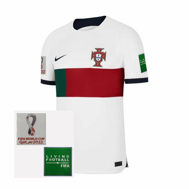 Camisa Seleccion Portugal II 2022 Nike [Com Patch] - Blanco