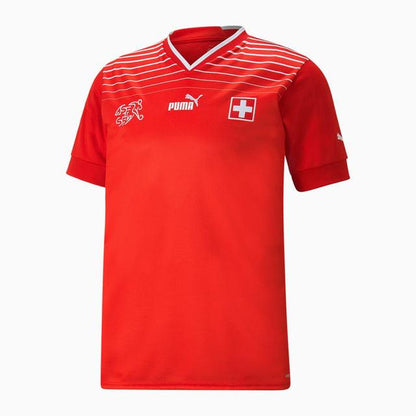 Camisa Seleccion Suíça I 2022 Puma - Rojo