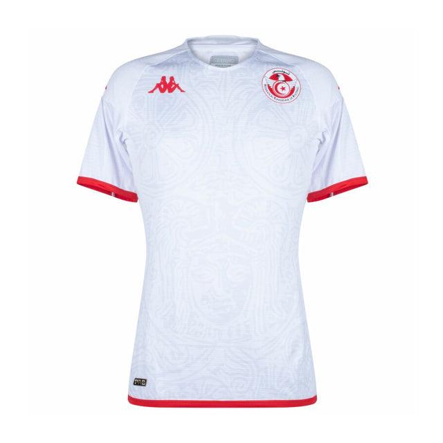 Camisa Seleccion Tunísia II 2022 Kappa - Blanco