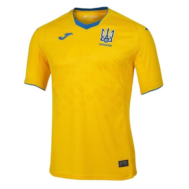 Camisa Seleccion Ucrânia I 20/21 Joma - Amarillo