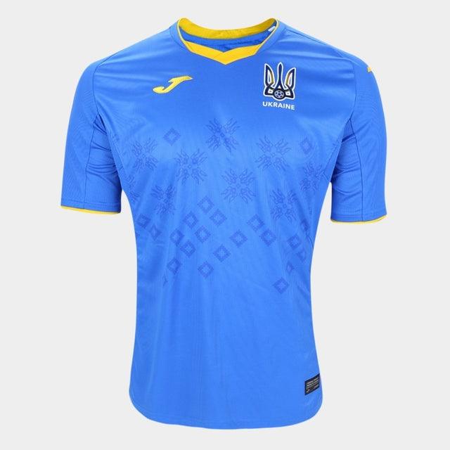 Camisa Seleccion Ucrânia II 20/21 Joma - Azul