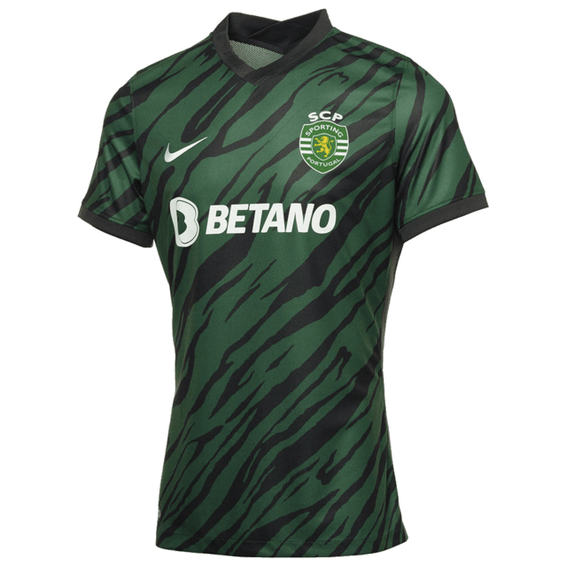 Camisa Sporting III 21/22 Nike - Negro