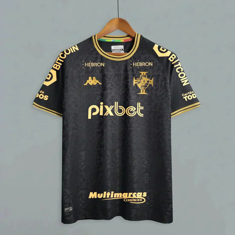 Camisa Vasco III [Con Patrocinio] 22/23 Kappa - Negro