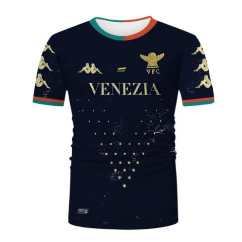 Camisa Venezia I 21/22 Kappa - Negro