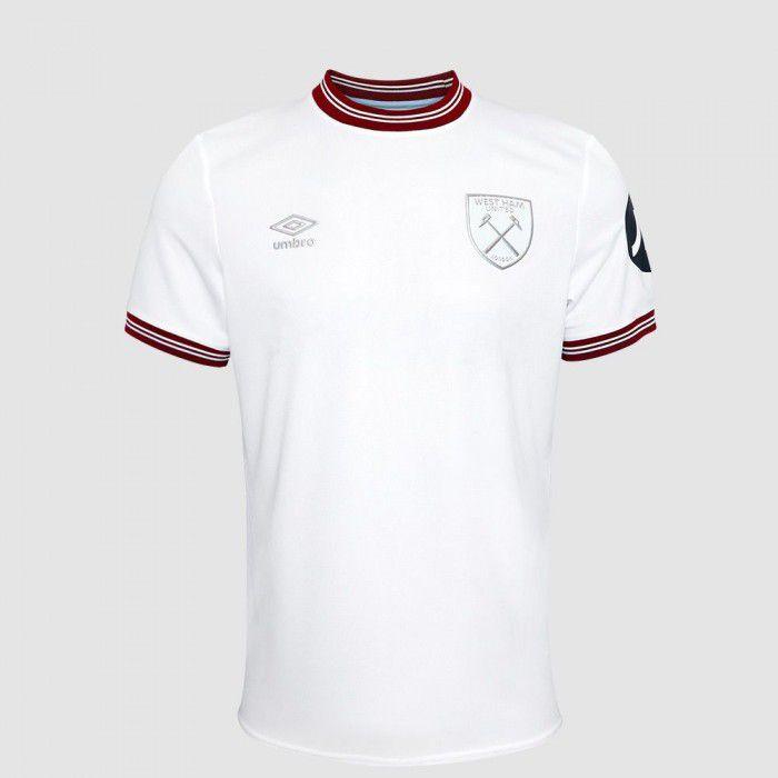 Camisa West Ham II 23/24 Umbro - Blanco