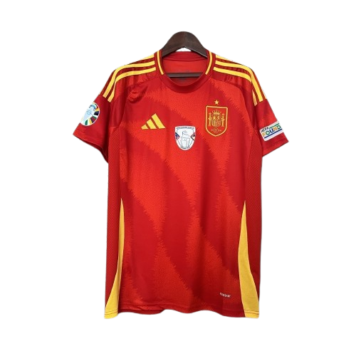 Camiseta España Primera Equipacion 24/25 - Jugador con Patches UEFA y Nations League