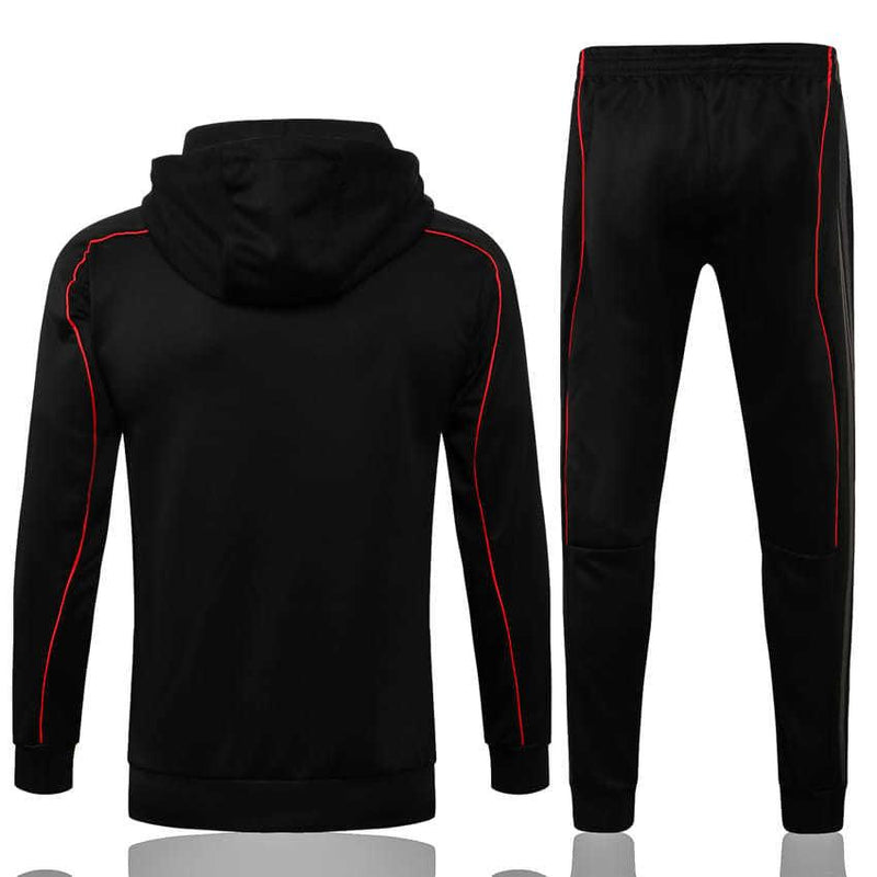 Conjunto de Entrenamiento Arsenal 21/22 Negro - Con capucha