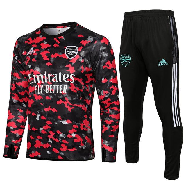 Conjunto de Entrenamiento Arsenal 21/22 Rojo y Negro