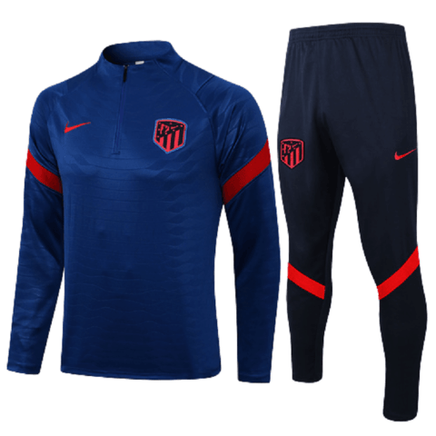 Conjunto de Entrenamiento Atletico de Madrid 21/22 Azul - Cierre