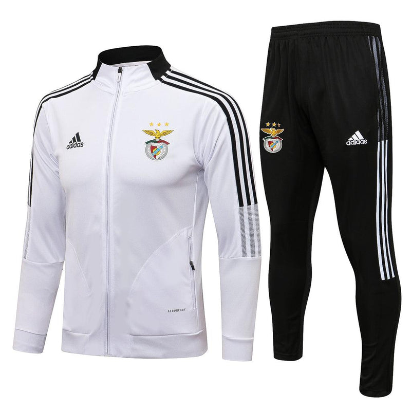 Conjunto de Entrenamiento Benfica 21/22 Blanco - Con Cierre