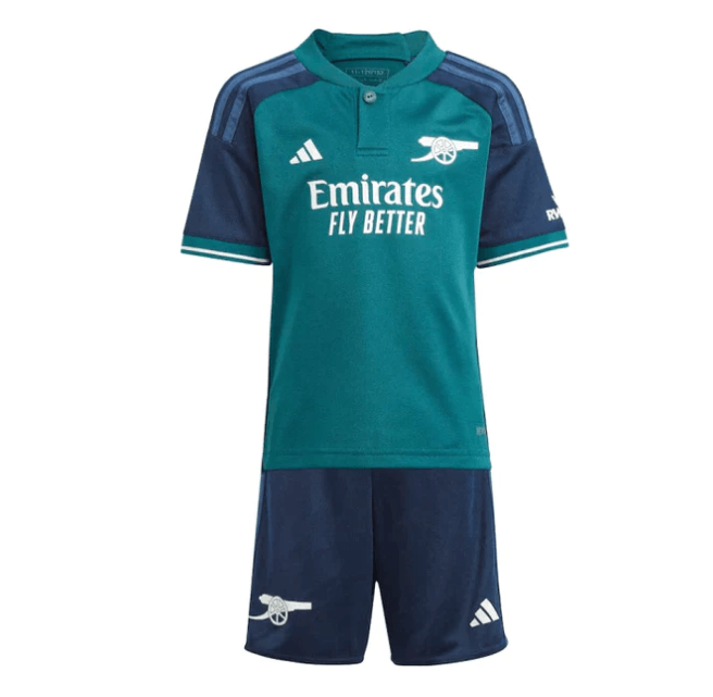 Camiseta y Pantalones para niños - Arsenal 23/24 - Verde