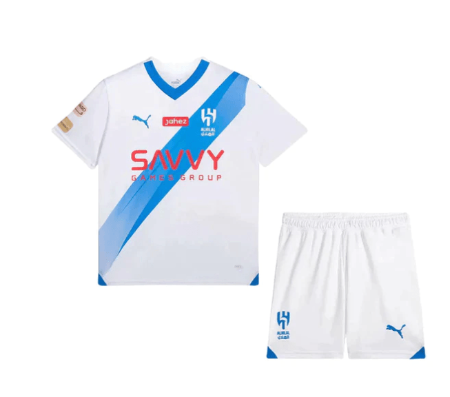 Camiseta y Pantalones para niños Al-Hilal Away 23/24