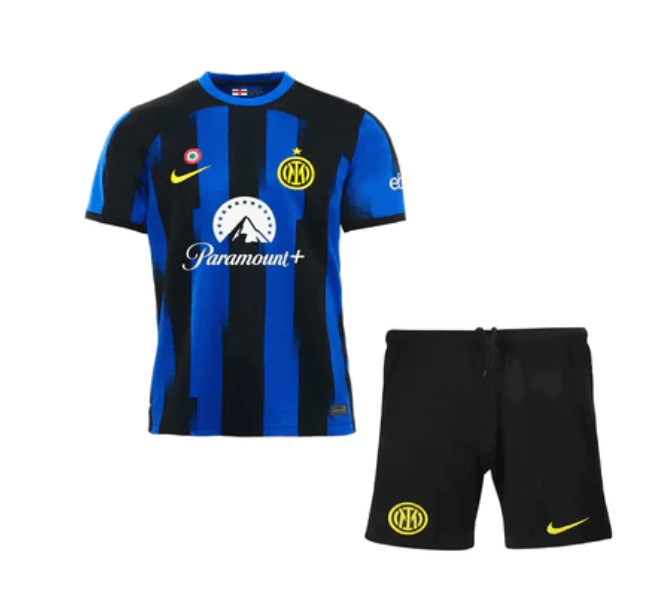 Camiseta y Pantalones para niños Inter de Milán Home 23/24