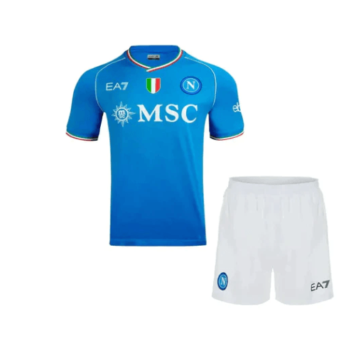 Camiseta y Pantalones para niños - Napoli 23/24 - Azul