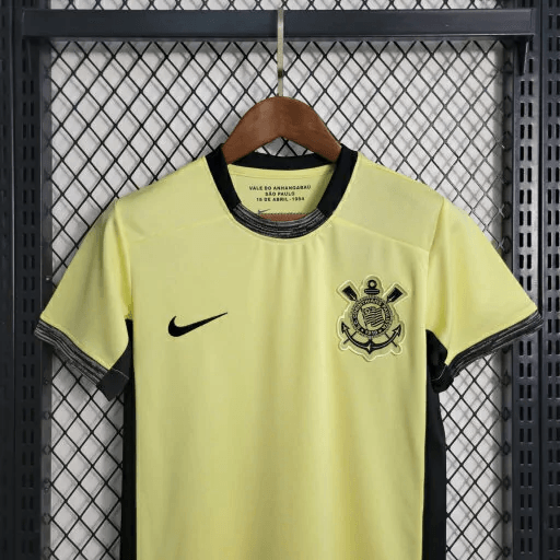 Camiseta y Pantalones para niños Corinthians 23/24 - Amarillo